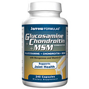 Glucosamine Chondroitin MSM Combination, 240 caps, Jarrow Formulas