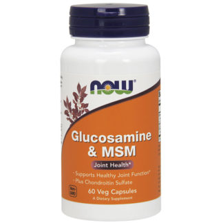 Glucosamine & MSM, 60 Veg Capsules, NOW Foods