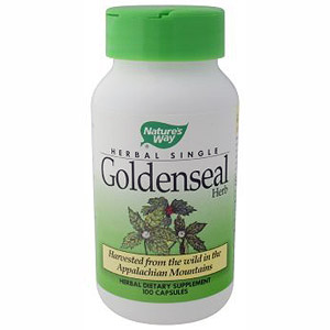 Goldenseal Herb 400mg 180 caps from Nature's Way