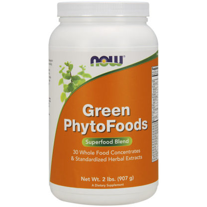 Green PhytoFoods Powder, Whole Food & Herbal, 2 lb, NOW Foods