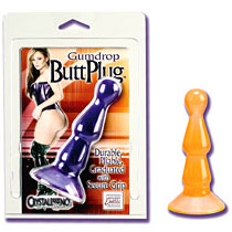 Gumdrop Butt Plug - Peach, California Exotic Novelties