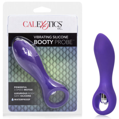 Vibrating Silicone Booty Probe, Wireless Anal Vibe, California Exotic Novelties
