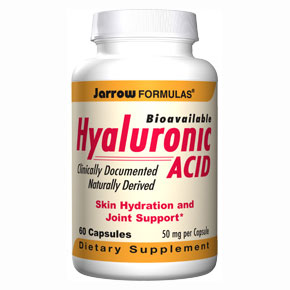 Hyaluronic Acid 50 mg, Bioavailable, 60 Capsules, Jarrow Formulas