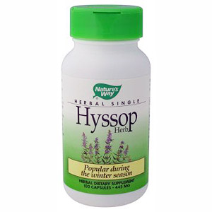 Hyssop Herb 100 caps from Nature's Way