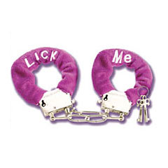 Jesse's Funky Cuffs - Lick Me, California Exotic Novelties
