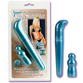 Jesse's Waterproof Triple Stimulator, California Exotic Novelties