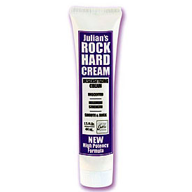 Julian's Rock Hard Cream, 1.5 oz, California Exotic Novelties