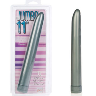Jumbo Massager 11 Inch - Platinum, California Exotic Novelties