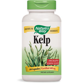 Kelp 600 mg, Value Size, 180 Capsules, Nature's Way