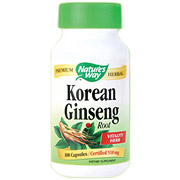 Korean Ginseng 510 mg, 100 Capsules, Nature's Way