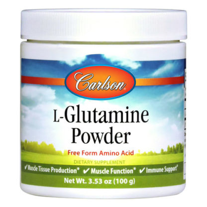L-Glutamine Powder, 100 g, Carlson Labs