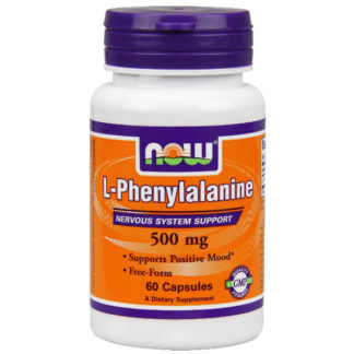 L-Phenylalanine 500 mg, 60 Capsules, NOW Foods