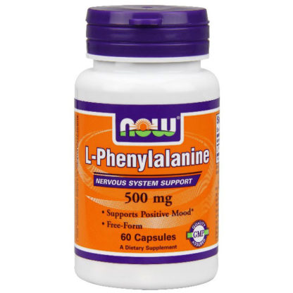 L-Phenylalanine 500 mg, 60 Capsules, NOW Foods