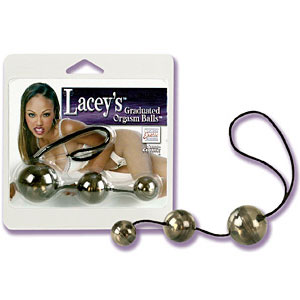 Lacey's Graduated Orgasm Balls, California Exotic Novelties