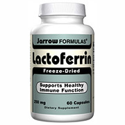 Lactoferrin 250 mg 60 Capsules, Jarrow Formulas
