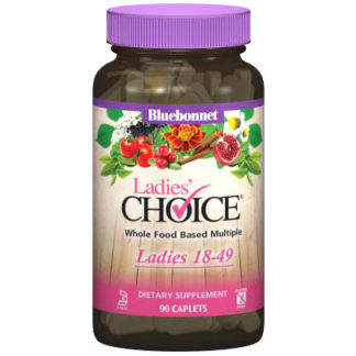 Ladies' Choice, Whole Food Based Multiple for Ladies 18-49, 90 Caplets, Bluebonnet Nutrition