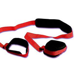 Lover's Super Strap - Fur Lined Lover's Sling, California Exotic Novelties