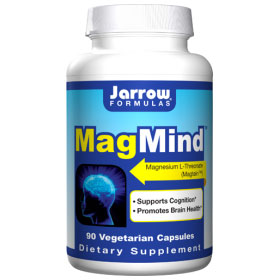 MagMind, Magnesium L-Threonate, 90 Vegetarian Capsules, Jarrow Formulas