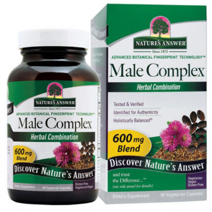 Male Complex Herbal Formula 90 vegicaps from Nature's Answer