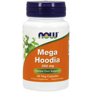 Mega Hoodia 250 mg, 60 Vegetarian Capsules, NOW Foods