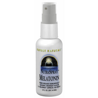 Melatonin NutraSpray 1.5mg Orange 2 oz from Source Naturals