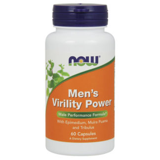 Men's Virility Power, Male Performance Formula, 60 Capsules, NOW Foods