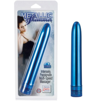 Nikki Benz Metallic Shimmers - Blue, California Exotic Novelties