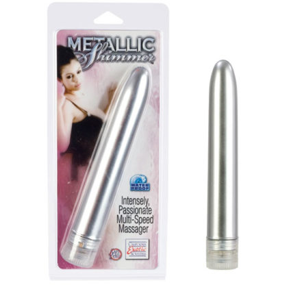 Nikki Benz Metallic Shimmers - Silver, California Exotic Novelties