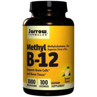 Methyl B-12, Methylcobalamin 1000 mcg 100 lozenges, Jarrow Formulas