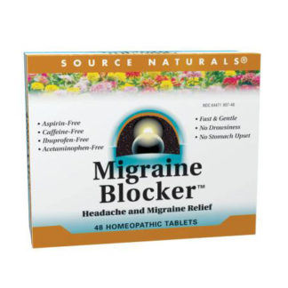 Migraine Blocker, Headache and Migraine Relief, 48 Tablets, Source Naturals