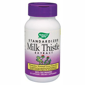 Milk Thistle Extract Standardized 60 caps from Nature's Way