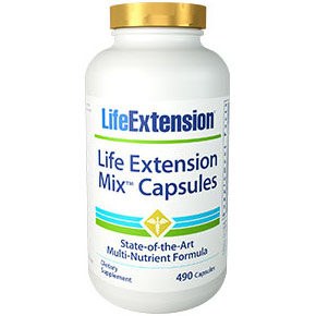 Mix Capsules, Value Size, 490 Capsules, Life Extension