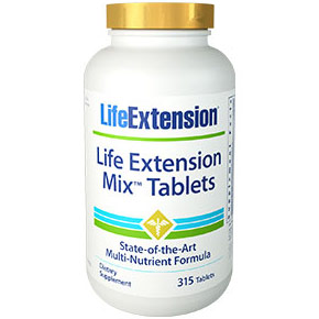 Mix Tablets, Multi-Nutrient Formula, 315 Tablets, Life Extension