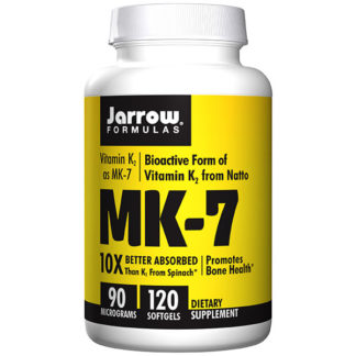 MK-7 90 mcg, Vitamin K2 From Natto, 120 Softgels, Jarrow Formulas