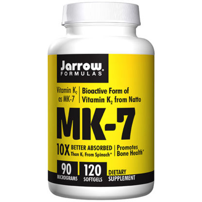 MK-7 90 mcg, Vitamin K2 From Natto, 120 Softgels, Jarrow Formulas