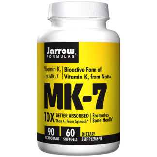 MK-7 Vitamin K2 ( K-2 ) 90 mcg 60 Softgels, Jarrow Formulas
