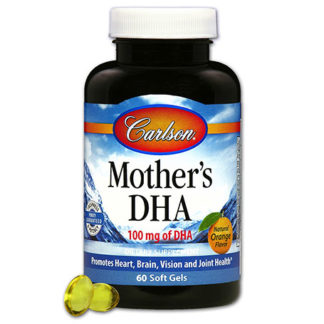 Mother's DHA, 60 chewable softgels, Carlson Labs