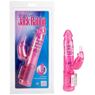 My First Jack Rabbit Vibrator, Pink, California Exotic Novelties