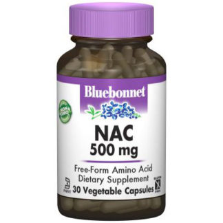 NAC 500 mg, 60 Vegetable Capsules, Bluebonnet Nutrition