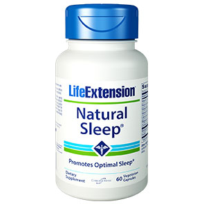 Natural Sleep, 60 Vegetarian Capsules, Life Extension