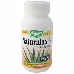 Naturalax 3 with Aloe Vera 100 caps from Nature's Way