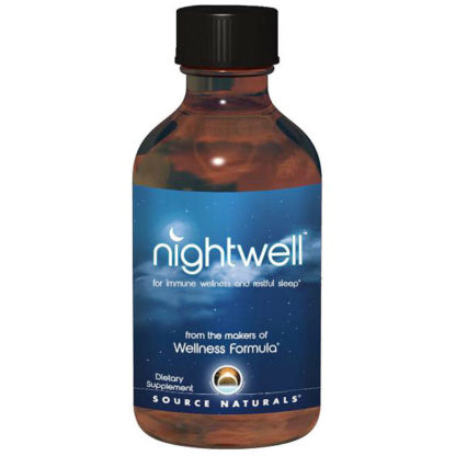 NightWell, Liquid Herbs Plus Melatonin, 2 oz, Source Naturals