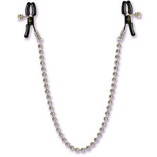 Nipple Clamps Silver Beaded, California Exotic Novelties