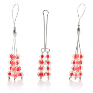 Nipple & Clitoral Non-Piercing Body Jewelry - Ruby, California Exotic Novelties
