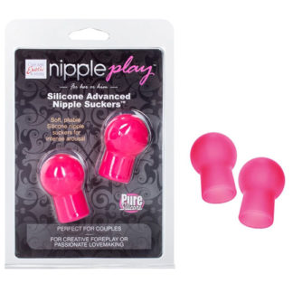 Nipple Play Silicone Advanced Nipple Suckers - Pink, California Exotic Novelties