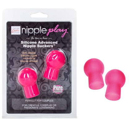 Nipple Play Silicone Advanced Nipple Suckers - Pink, California Exotic Novelties