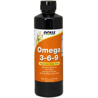 Omega 3-6-9 Organic, 16 oz liquid, NOW Foods