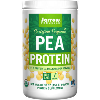 Organic Pea Protein Powder, 16 oz (454 g), Jarrow Formulas