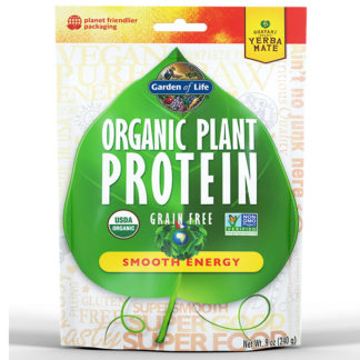Organic Plant Protein Powder - Smooth Energy, 240 g, Garden of Life