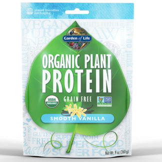 Organic Plant Protein Powder - Smooth Vanilla, 260 g, Garden of Life